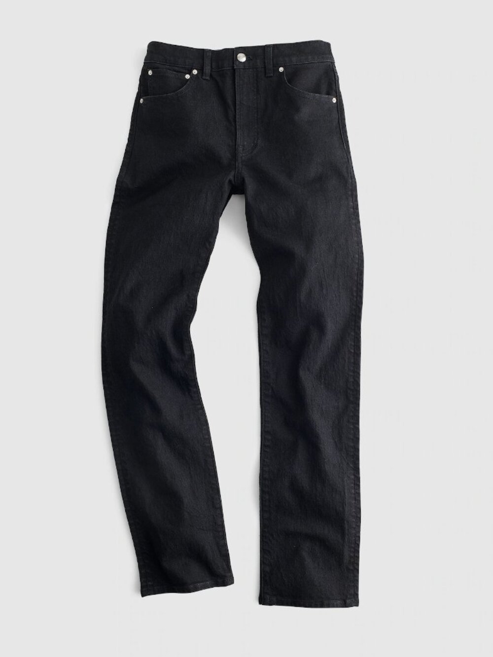 Madewell The Longline Straight Jean Black Wash Size 28 - Picture 3 of 8